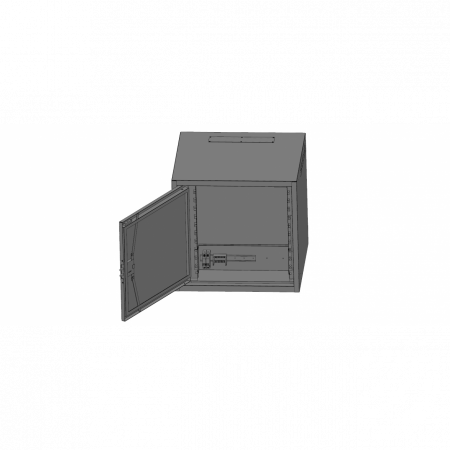 Антивандальный шкаф серии Great, 12U, 588х577х500, IP20, RAL7035