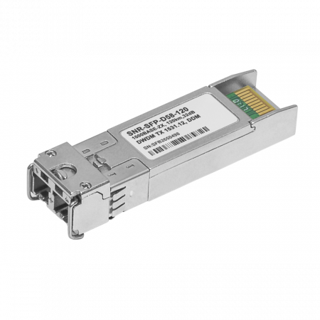 Модуль SFP 1.25G DWDM оптический, дальность до 120км (32dB), 1531.12нм