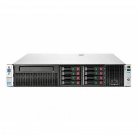 Сервер HP Proliant DL380p Gen8, 1 процессор Intel Xeon 10C E5-2680v2, 16GB DRAM, 8SFF, P420i/1GB FBWC