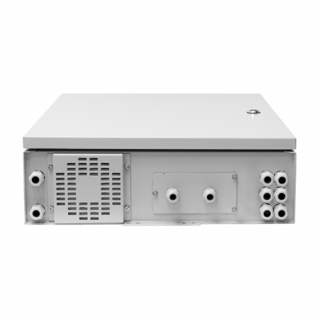 Шкаф уличный серии Real, 3U, 640х500х173, RAL7035