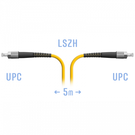 Патчкорд оптический FC/UPC SM  5m