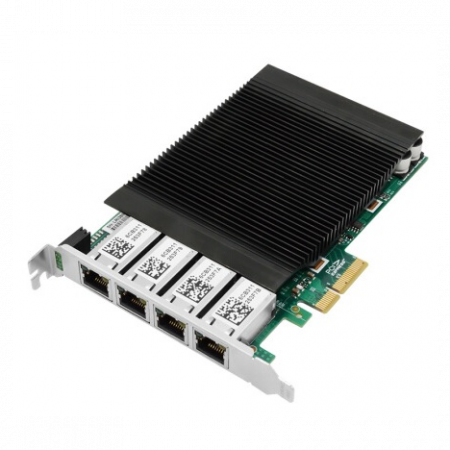 Сетевая карта c POE 4 порта 100/1000Base-T SNR-PE4P1GT