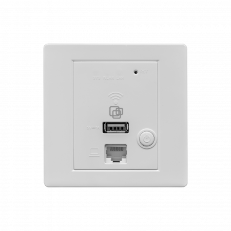 Точка доступа SNR-CPE-Wi2, wall-in, PoE 802.3af, 802.11b/g/n, 2xFE RJ45, 1xUSB