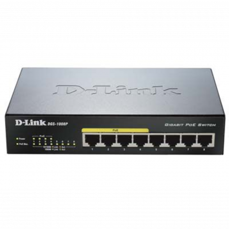 Коммутатор D-Link DGS-1008P