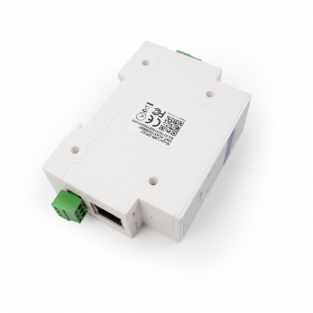 USR-DR301, 1-портовый конвертер интерфейсов RS232 в Ethernet TCP/IP на DIN-рейку