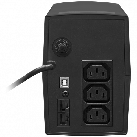 Источник бесперебойного питания Line-Interactive, 600 VA, LED  (выходные розетки IEC320 C13)