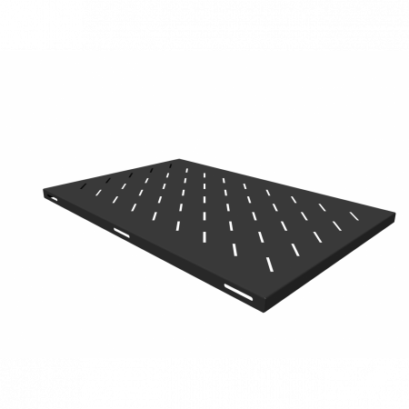 Полка стационарная для шкафов глубиной 1000мм, (глубина полки 710мм) распределенная нагрузка 20кг, цвет-черный (SNR-SHELF-10071-20B)