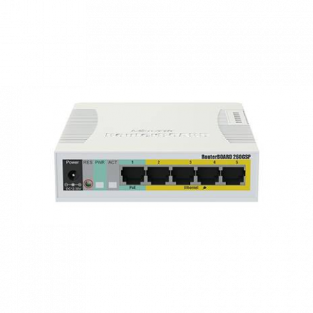 Коммутатор MikroTik CSS106-1G-4P-1S