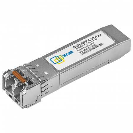 Модуль SFP CWDM оптический, дальность до 120км (41dB), 1370нм
