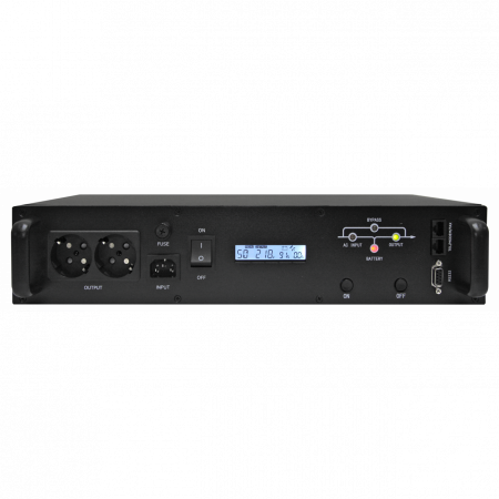 Источник бесперебойного питания Line-Interactive, 1000 VA, Rackmount LCD (чистый синус на выходе), уценка после ремонта