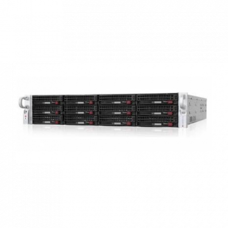 Сервер Supermicro 826E16-R1200LPB(X9DRi-LN4F+), 2 процессора Intel Xeon 8C E5-2650 2.00GHz, 48GB DRAM