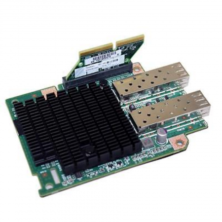 Сетевой mezzanine адаптер Dell, 2 порта 10G для PowerEdge C6100/C6220