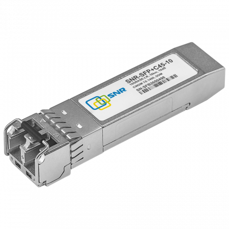 Модуль SFP+ CWDM оптический, дальность до 10км (10dB), 1450нм
