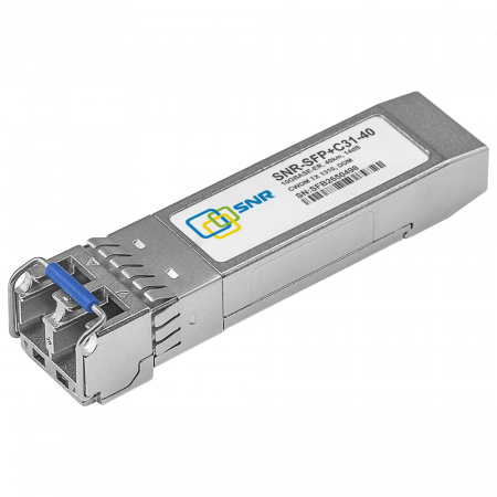 Модуль SFP+ CWDM оптический, дальность до 40км (14dB), 1310нм