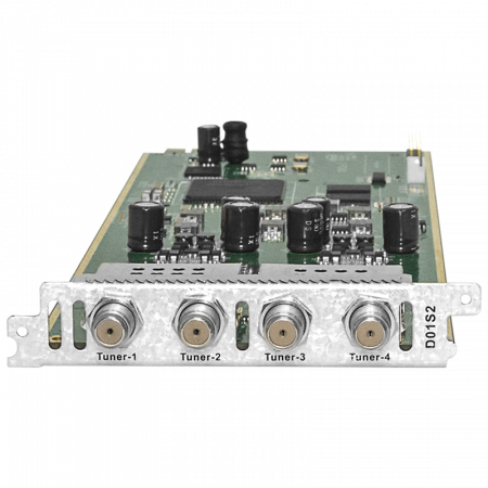 Модуль четырёхтюнерного DVB-S2 демодулятора поддержка ISI D02S2 для DCP-3000MF 