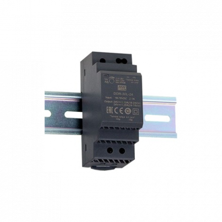 DDR-30G-15, DC/DC преобразователь, 30Вт, вход 9-36В,выход 15В/2А Mean Well