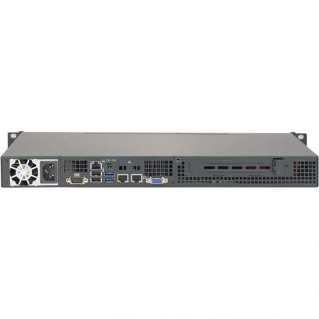 Платформа мини-сервер Supermicro 1U SYS-5019S-L, E3-1200V5, DDR4, 2x2.5HDD, 2х1000Base-T