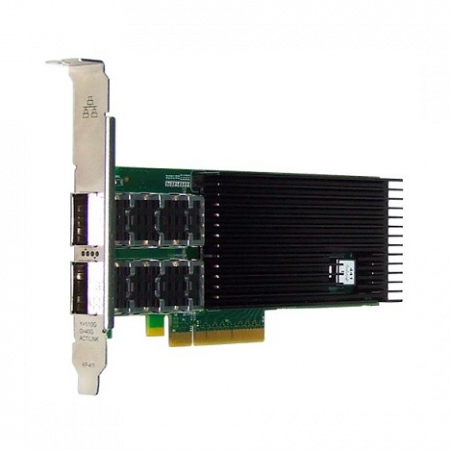 Сетевая карта 2 порта 40GBase-X (QSFP+, Intel XL710BM2), Silicom PE340G2Qi71-QX4