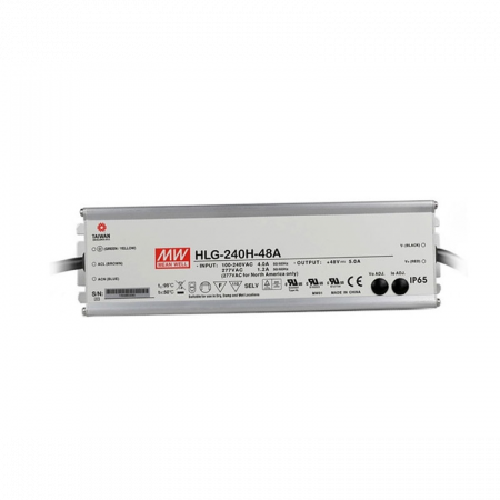 Источник питания HLG-240H-48A IP67, регулируемый выход