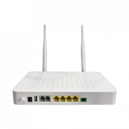 Абонентский терминал ONU BDCOM GPON, 4 порта 10/100/1000Base-T, 2 порта POTS, Wi-Fi