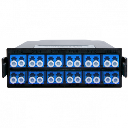 Кассета распределительная MPO/APC на 24LC/UPC портов, SM