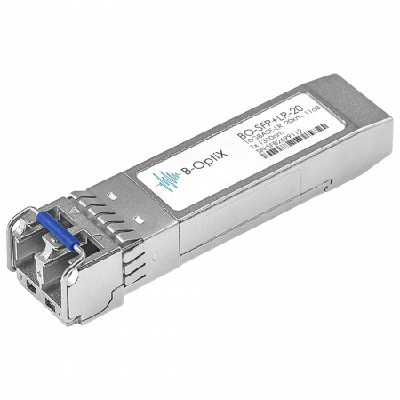 Модуль B-OptiX SFP+ оптический, дальность до 20км (11dB), 1310нм