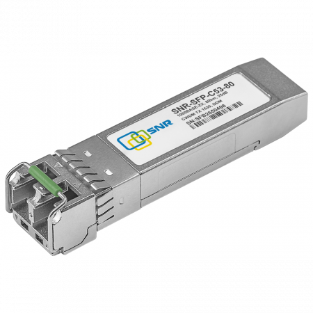 Модуль SFP CWDM оптический, дальность до 80км (25dB), 1530нм