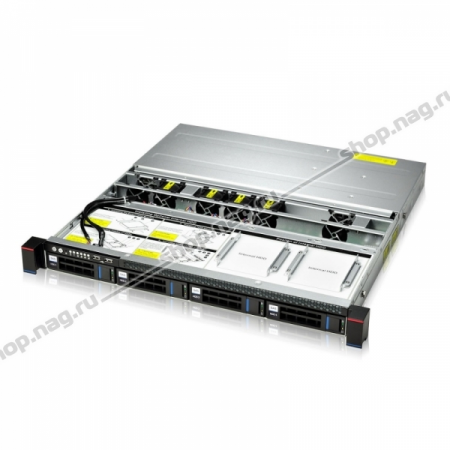 Сервер SNR-SR1104R, 1U, 1 процессор Intel 4C E3-1220 v6 3GHz, 16G DRAM