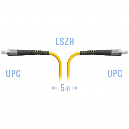 Патчкорд оптический FC/UPC SM  5m