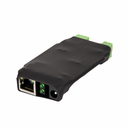Конвертер интерфейсов RS485 - Ethernet, без БП, в термоусадке, SNR-Eth-RS485_C