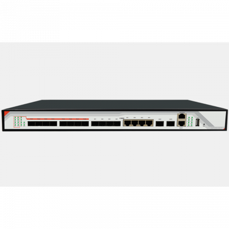 OLT C-DATA FD1608S с 8 портами GPON (SFP), 4 GE комбо-порта, 2 SFP+ порта, 2 БП АC