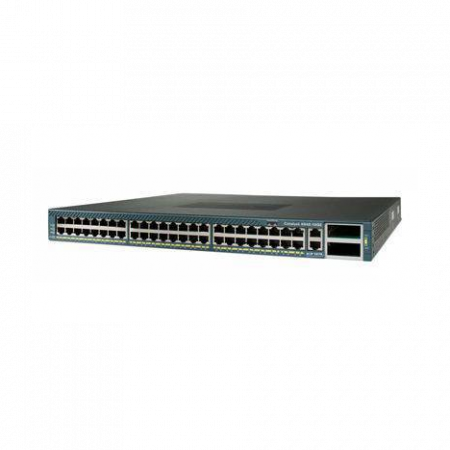 Коммутатор Cisco Catalyst WS-C4948-10GE-S (некондиция, Повреждение лицевой панели)