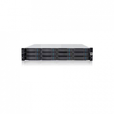 Система хранения данных Infortrend DS1012R (2xCtrl, до 12xHDD, SAS6G внеш. порт, 2x2GB, 8x1G порта iSCSI)