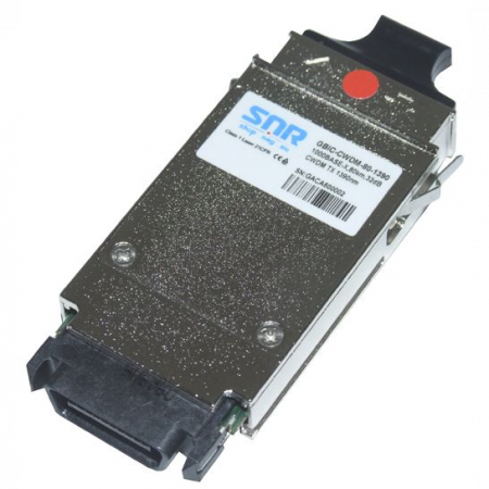 Модуль GBIC CWDM оптический, дальность до 80км (32dB), 1390нм