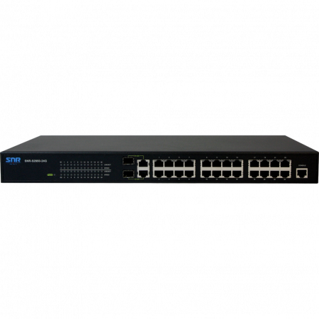 Управляемый коммутатор уровня 2 SNR-S2950-24G Б/У с одним неработающим портом