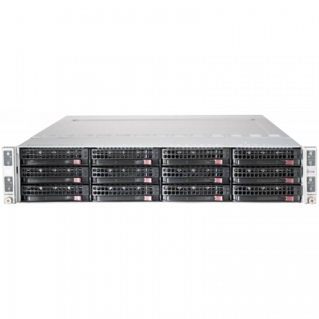 Сервер Supermicro 6027TR-DTRF, 4 процессора Intel Xeon 8C E5-2650v2 2.60GHz, 64GB DRAM
