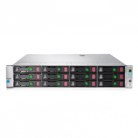 Сервер HP Proliant DL380 Gen9, 2 процессора Intel Xeon 12C E5-2678v3, 64GB DRAM, 12LFF, P440ar/2GB FBWC
