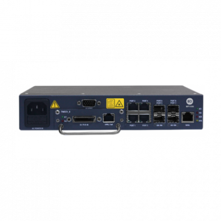 Мультисервисная CPE серии Neptune, 1U, 8x1G портов, питание AC