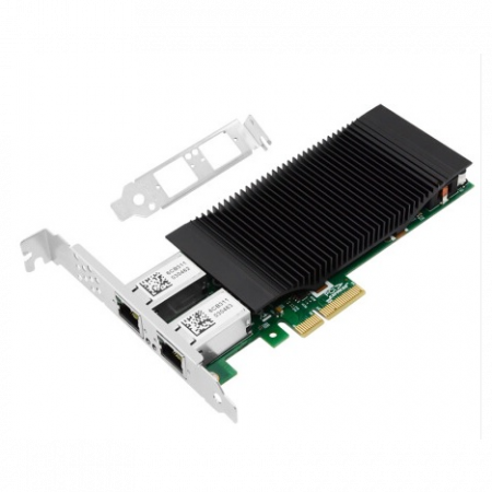 Сетевая карта c POE 2 порта 100/1000Base-T SNR-PE2P1GT