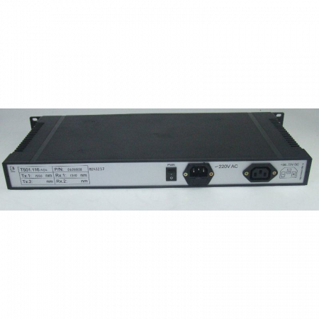 Мультиплексор модульный оптический 4x E1 + Gigabit Ethernet 1000BASE-T + 4x RS-485