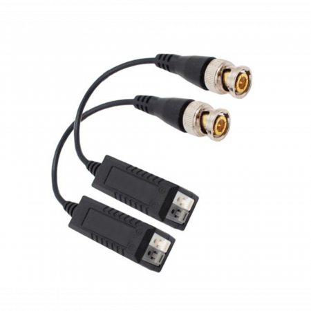 Передатчик по витой паре  SNR-B-P1 пассивный 1-канальный(пара) для  HDCVI, HDTVI, AHD и аналоговых камер