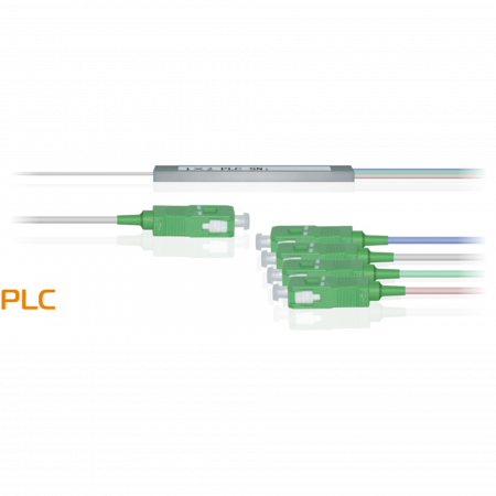Делитель оптический планарный бескорпусный SNR-PLC-M-1x4-SC/APC