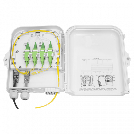 Коробка распределительная оптическая SNR-FTTH-FDB-08J