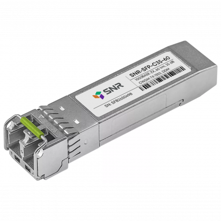 Модуль SFP CWDM оптический, дальность до 60км (25dB), 1350нм