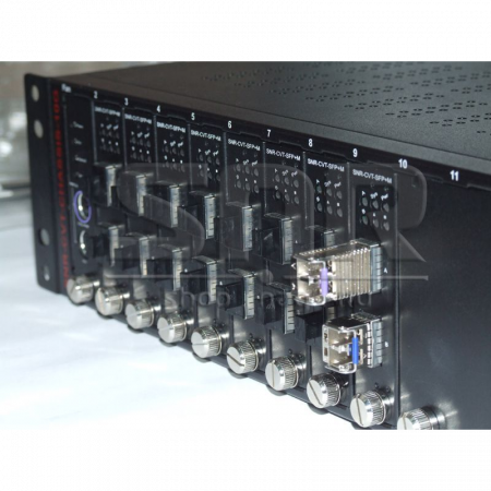 Шасси медиаконвертерное для установки 16-ти 10G карт 2U/19 