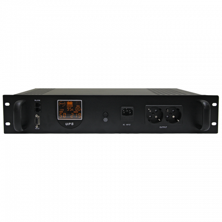 Источник бесперебойного питания Line-Interactive, 600 VA, Rackmount LCD