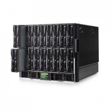 Блейд-система HP c7000, 8 блейд-серверов BL460c G7: 2 процессора Intel 6C X5670 2.93GHz, 48GB DRAM, 2x300GB SAS