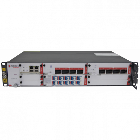 Шасси Orion Lambda L8  2U, 2 АС блока питания c управляющим модулем