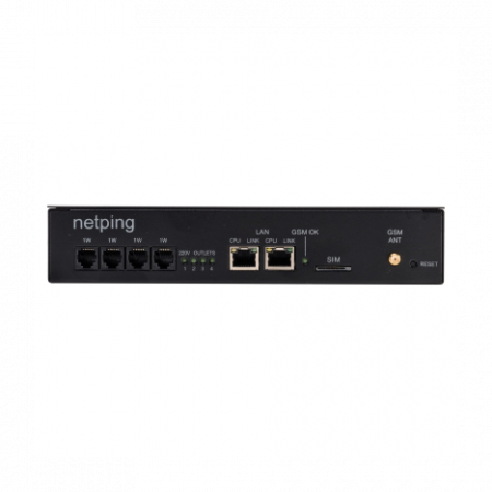 Устройство NetPing 4/PWR-220 v3/SMS