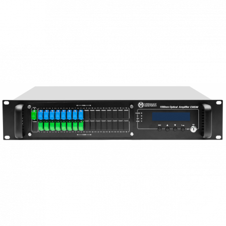 Оптический усилитель VERMAX для сетей КТВ, 16*15dBm, WDM фильтр PON
